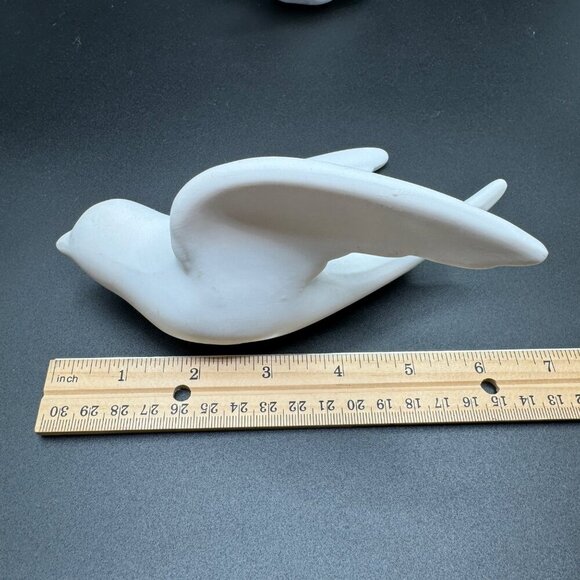 3Pcs Creative 3D Ceramic Bird Swallow Wall Decor Dining Decorative Ornaments Whi - Picture 10 of 16